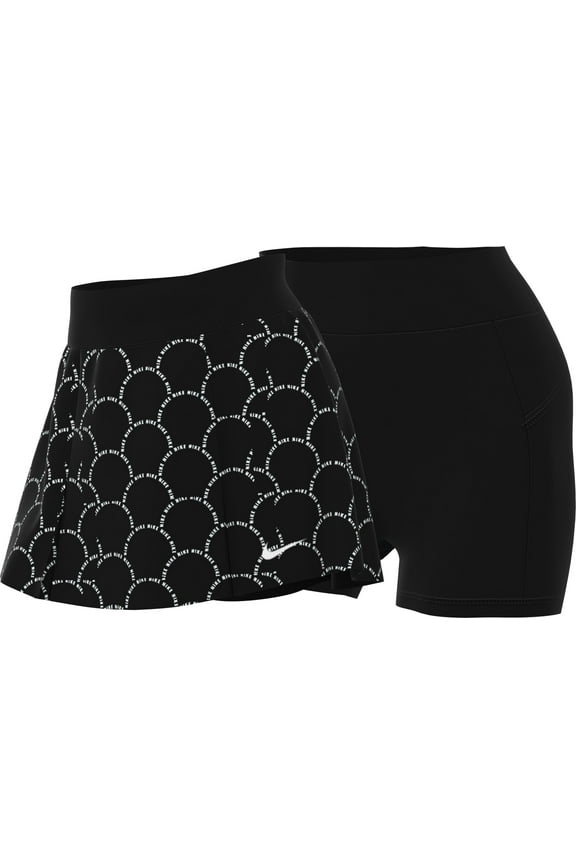 Women's Dri-Fit Advantage Tennis Golf Skort (X-Large, Regular, Black)