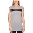thumbnail image 1 of Nike Women's Dri-Fit Breathe Sleeveless Training Top (Heather Grey, X-Small), 1 of 5