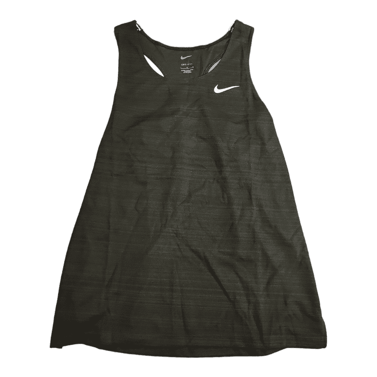 Nike Dri-FIT Dry Miler Running Tank Top Black Women?s Small