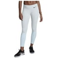 thumbnail image 1 of Nike Women's Dri-Fit Legendary Mid Rise Training Tights (Cool Grey/Sky Blue, Large), 1 of 2
