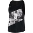 thumbnail image 1 of Nike Women's Dri Fit Logo Running Tank Top Black Size X-Large, 1 of 3