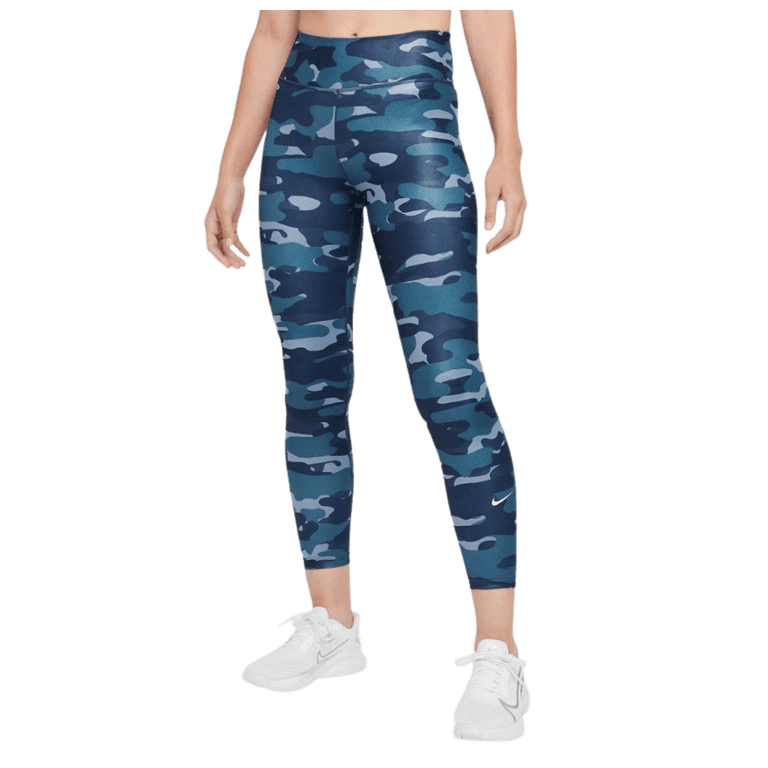 Nike Dri-FIT One Women's Mid-Rise Printed Leggings Cedar/White DD5473-661  Size Small : : Clothing, Shoes & Accessories