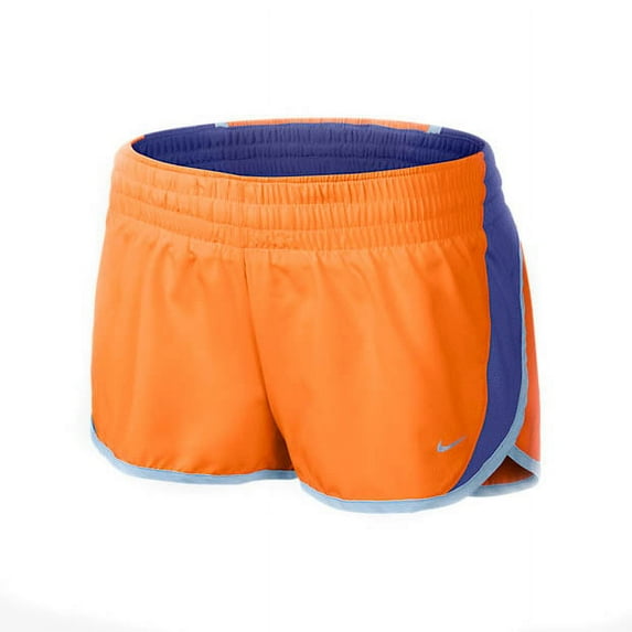 Nike Women's Dri-Fit Running Shorts Orange