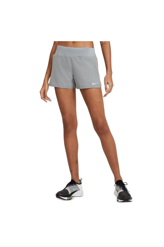 Women's Dri Fit Running Shorts, (Particle Gray), Medium