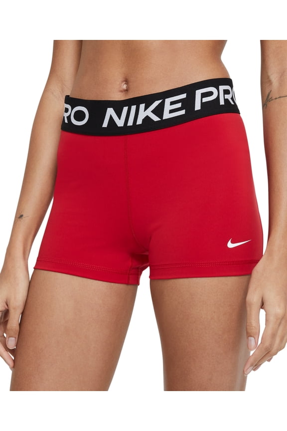 Women's Dri Fit Shorts Red Size X Small