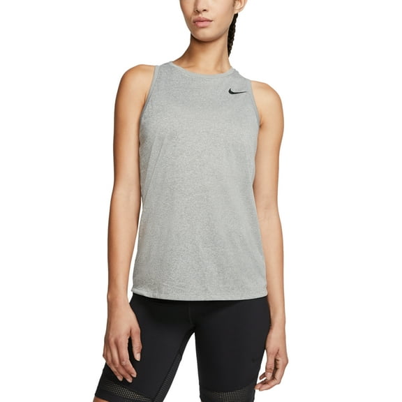 Nike Women's Dri Fit Training Tank Top Gray Size Small