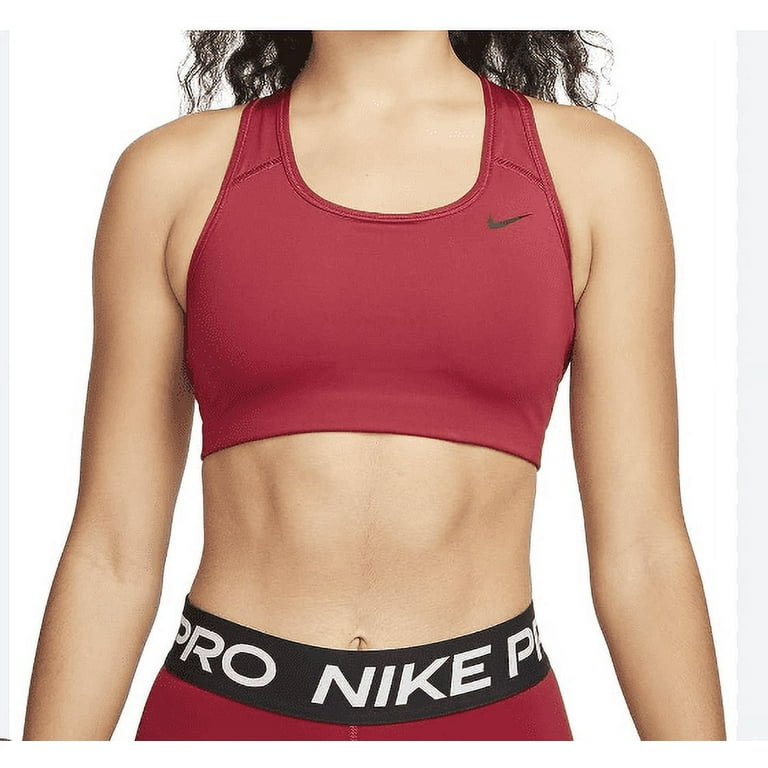 Nike dri fit racerback padded sports bra size 30C red