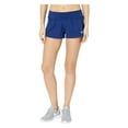 thumbnail image 1 of Nike Women's Dry Crew Running Shorts, Blue Void/Reflective Silver, L, 1 of 3