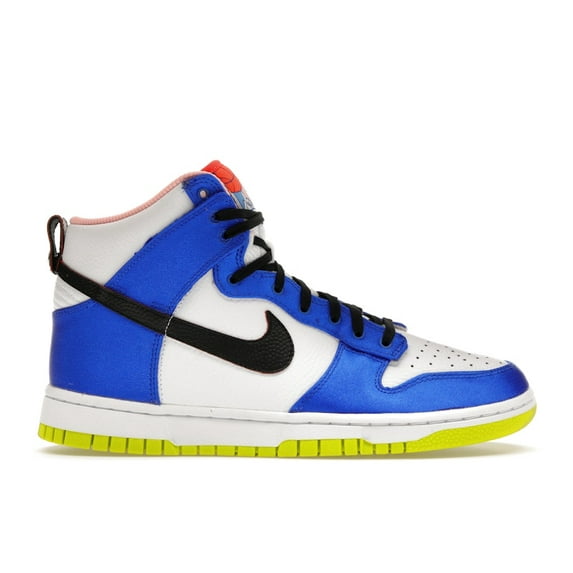 Nike Women's Dunk High Blue Satin Shoes, from StockX