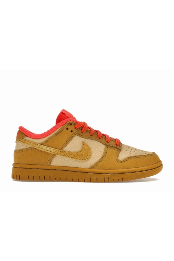 Women's Dunk Low Bronzine Sesame Picante Red Casual Sneaker, from StockX