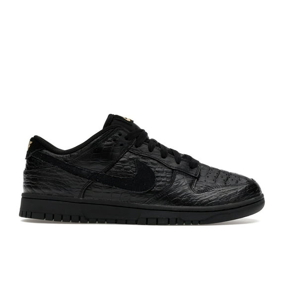 Nike Women's Dunk Low Crocodile Black Shoes, from StockX