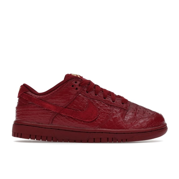 Nike Women's Dunk Low Crocodile Team Red Shoes, from StockX