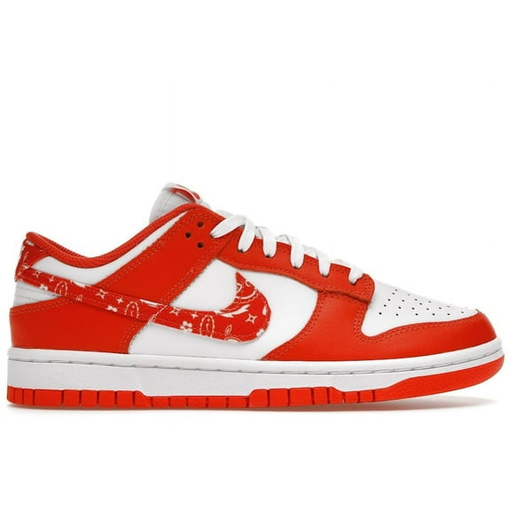 Nike Women's Dunk Low Essential Paisley Pack Orange Casual Sneakers, from StockX