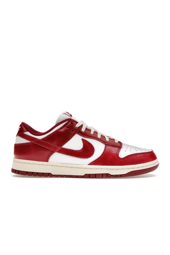 Women's Dunk Low PRM Vintage Team Red Shoes, from StockX