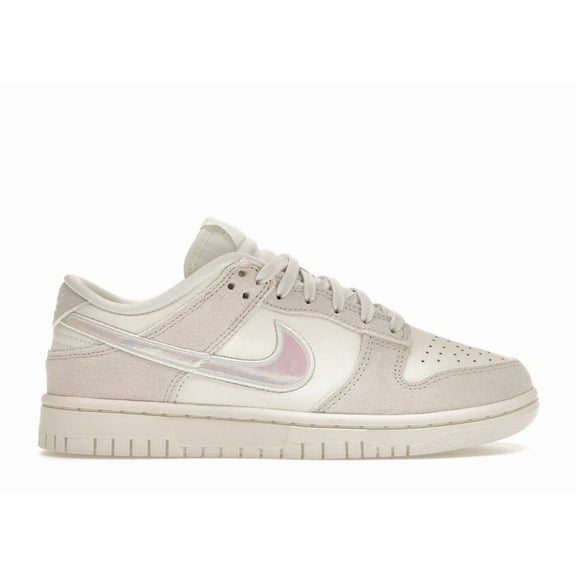 Nike Women's Dunk Low Sail Iridescent Swoosh Casual Sneaker, from StockX