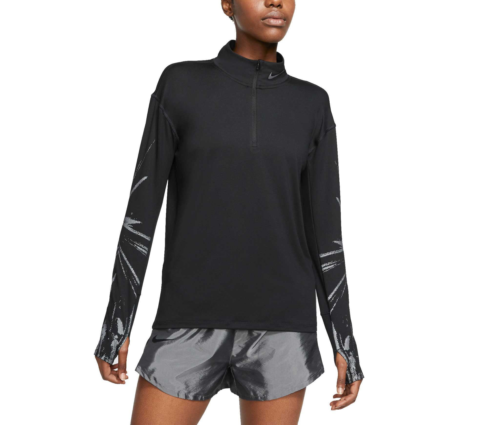 nike element flash t shirt ladies