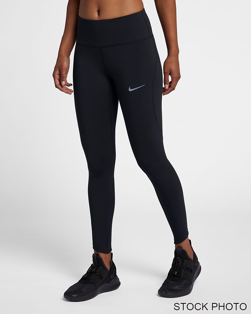 Nike Women's Epic Lux High-Waisted 7/8 Printed Running Tights, Blue, XL - image 1 of 6