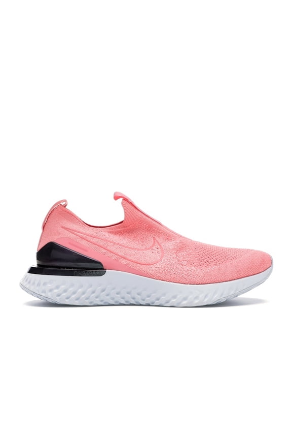 Women's Epic Phantom React Flyknit Bright Mango Running Shoes, from StockX