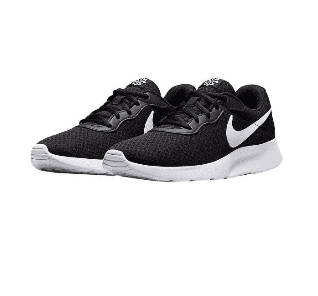 nike tanjun black white womens