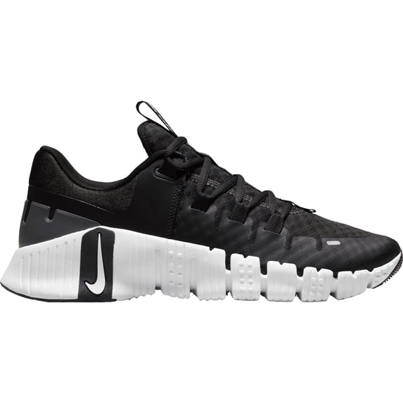 Nike Women's Free Metcon 5 Training Shoes (Black/White/Black, 7.5)