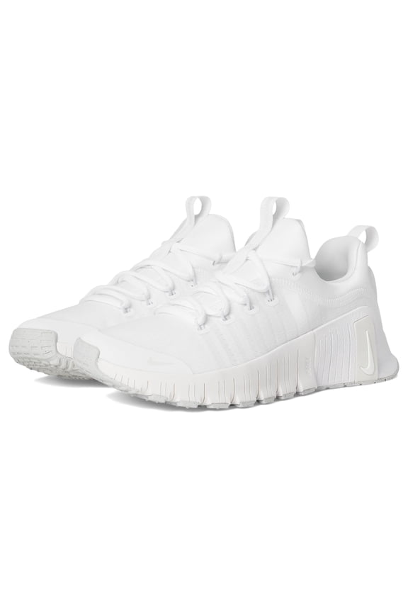 Women's Free Metcon 6 Sneaker, White/Platinum Tint, 8