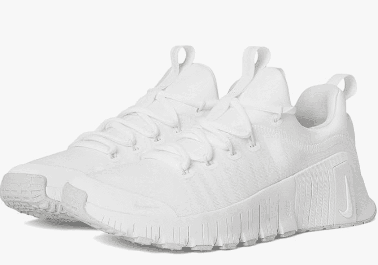 Nike Women's Free Metcon 6 White/Platinum Tint size 7.5