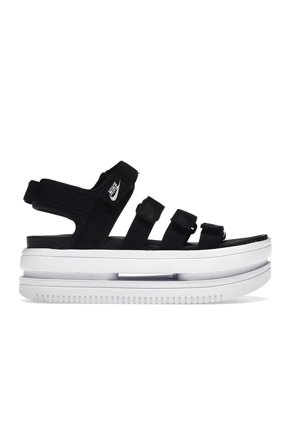 Women's Iconic Classic Sandal Black White White, from StockX