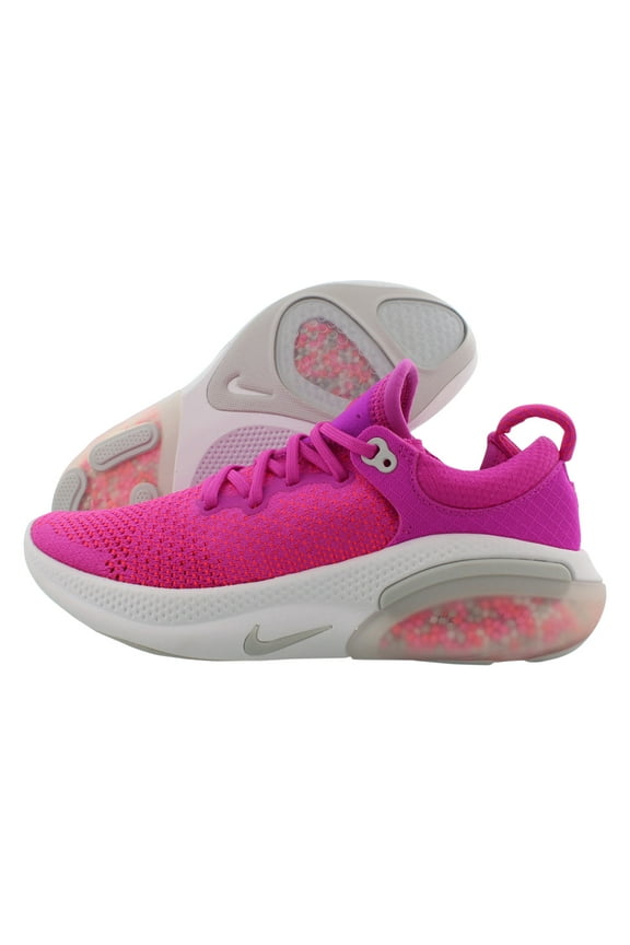 Women's Joyride Run Flyknit Running Shoes (Fire Pink/Vast Grey, 6)