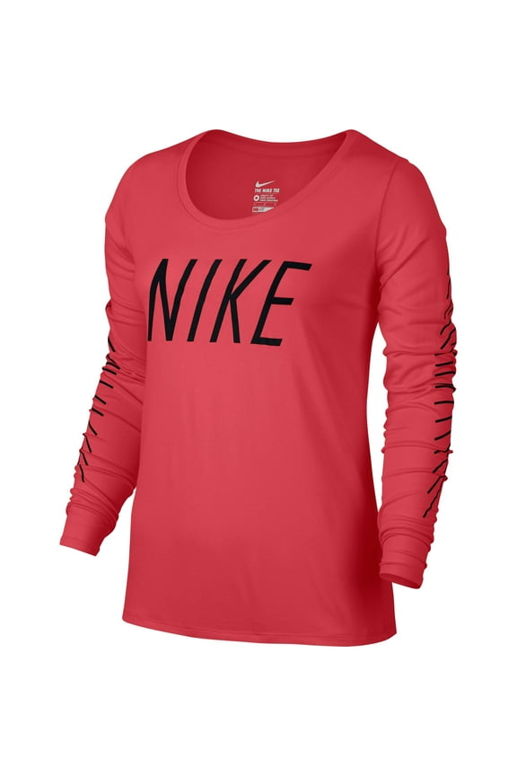 Women's Legend Long Sleeve T-Shirt Black/Red 805993-850