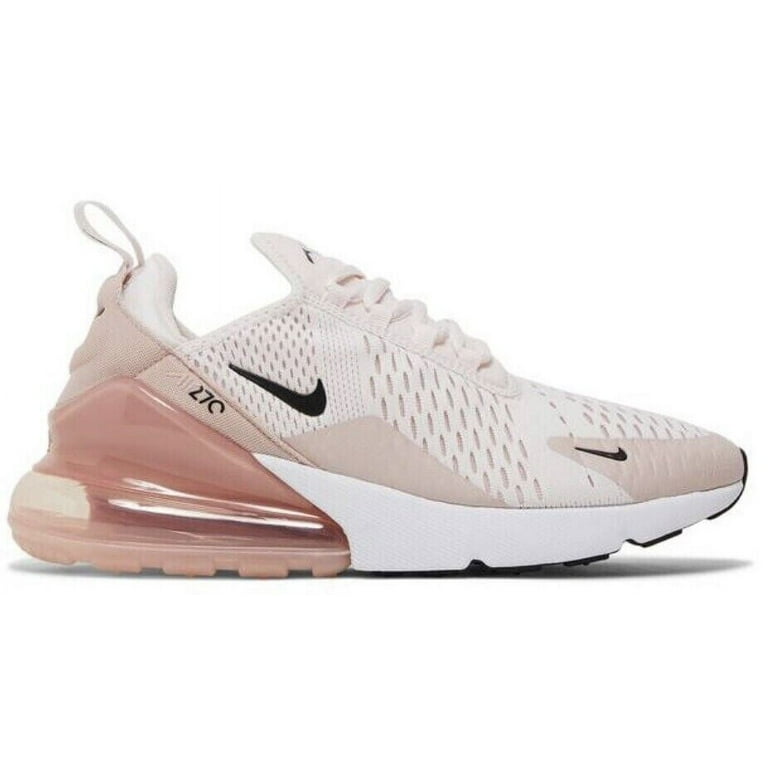 Women's Nike Air Max 270 Light Soft Pink/Black Woven, Synthetic