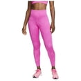 thumbnail image 1 of Nike Women's Logo Dri-Fit High Rise 7/8 Tight Running Pants (Fuchsia, X-Small), 1 of 3