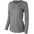 thumbnail image 1 of Nike Women's Legend L/S T SP20 TOP - Carbon Heather/Carbon Heather/Black, 1 of 2