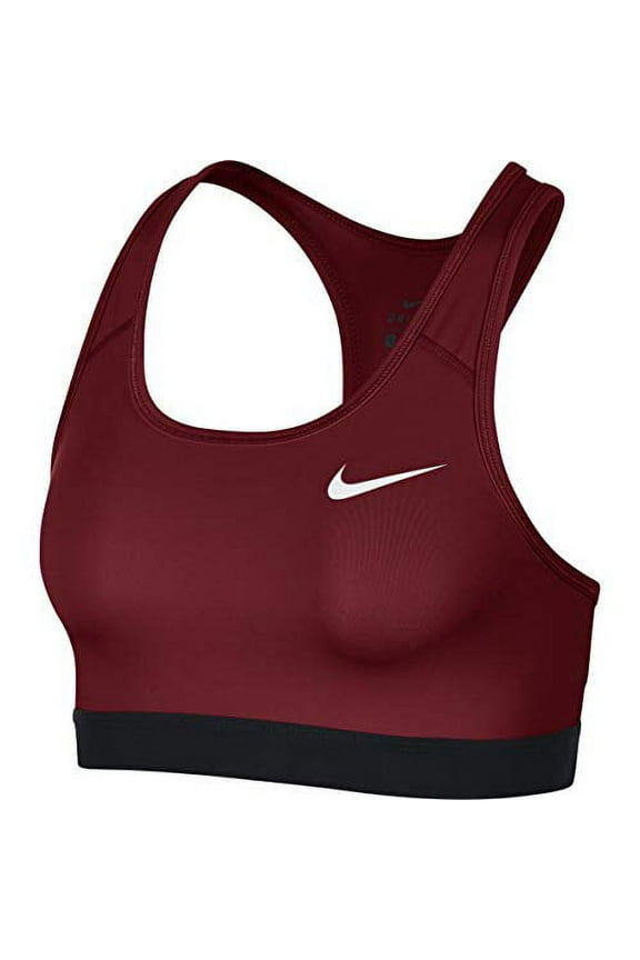 Women's Medium Support Non Padded Sports Bra Dark Beetroot XS BV3900-638