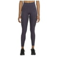 thumbnail image 1 of Nike Women's One Luxe Icon Clash Training Leggings (Dark Raisin/Black, X-Small), 1 of 4