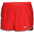 thumbnail image 1 of Nike Women's Pacer Lined Built-in-Brief Tempo Running Shorts-Red/Gry, 1 of 3