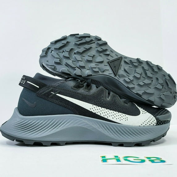 Nike Women's Pegasus Trail 2 Running Shoe, CK4309-002 Black/Dark Smoke/Spruce Aura, 8 M US