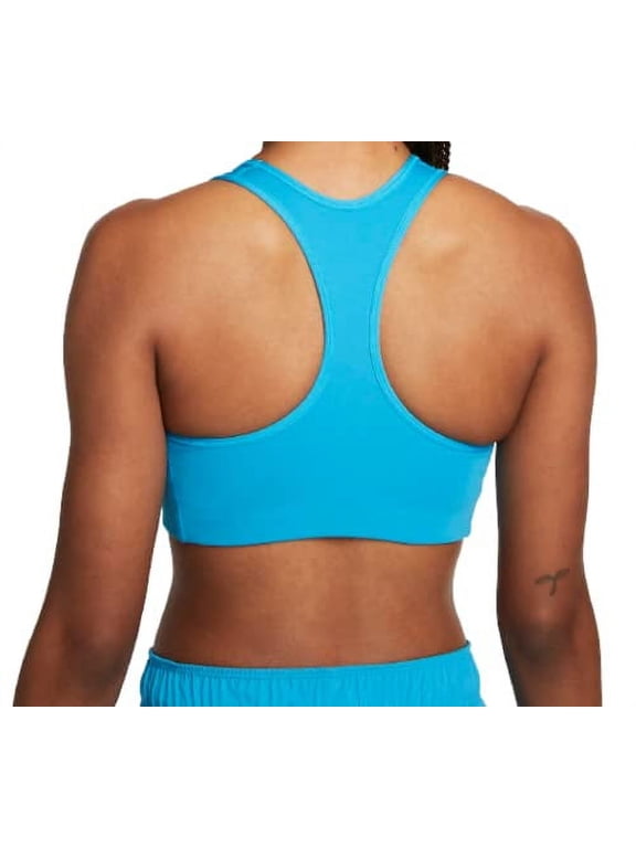 Women's Plus Size Swoosh Padded Sports Bra Laser Blue/White 2X BV3636-448