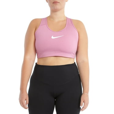 swoosh nike sports bra