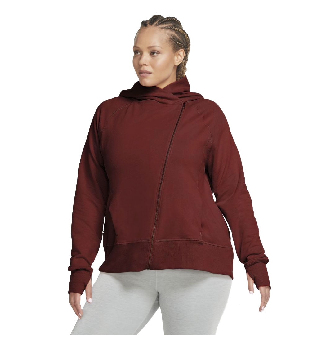nike yoga full zip hoodie
