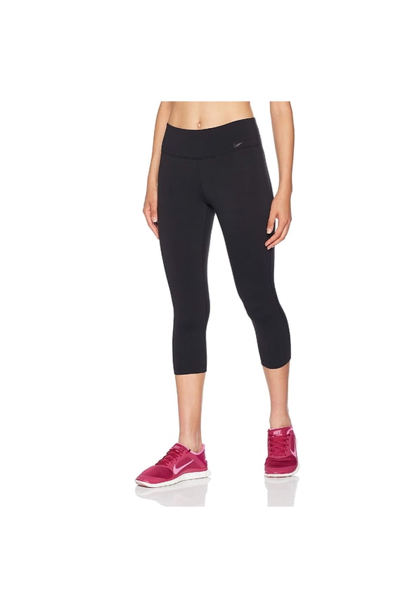 Women's Power Legendary Training Capri Leggings Black Size Large