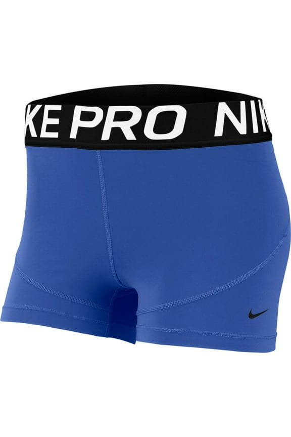 Women's Pro 3" Shorts (Game Royal/Black/Black, Large 3)