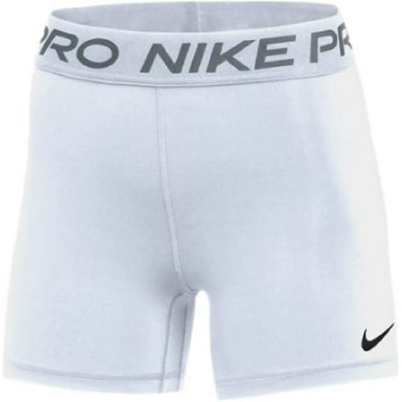 Nike Women's Pro 365 5 Inch Shorts Small, White