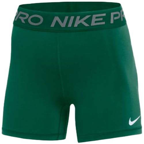 Nike Women's Pro 365 5 Inch Shorts (XX-Large, Green)