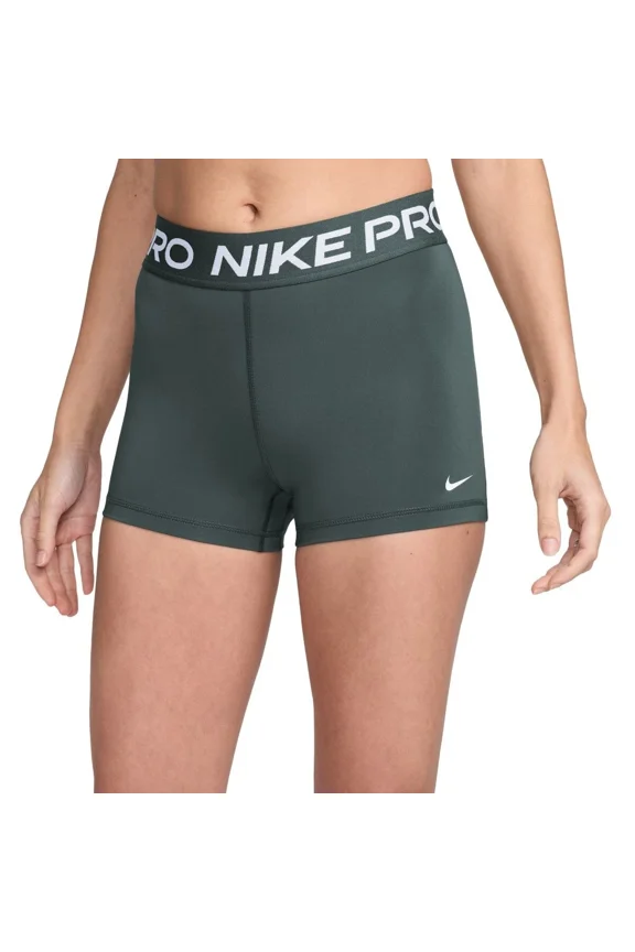 Women's Pro 3in Training Shorts (US, Alpha, Small, Regular, Regular, Dark Beetroot/White/Black)