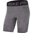 thumbnail image 1 of Nike Pro 8" Women's Training Shorts Gunsmoke Heather Size Small, 1 of 3
