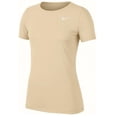thumbnail image 1 of Nike Women's Pro Allover Mesh SS Top 2.0 (US, Alpha, Small, Regular, Regular, Vegas Gold), 1 of 2