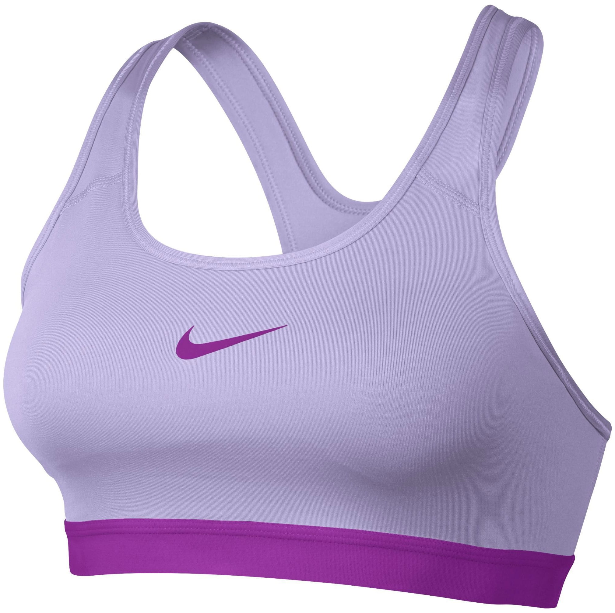 Nike Women's Pro Classic Padded Sports Bra - Hydrangeas/Vivid Purple - Size  S 
