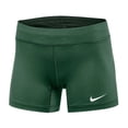 thumbnail image 1 of Nike Women's Pro Elite Performance Volleyball Shorts Dark Green Medium, 1 of 3