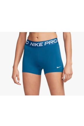 Women's Pro Fitted Training 3 Shorts Large, Industrial Blue #457