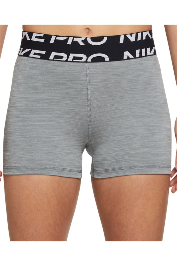 Women's Pro Grx Dri Fit Training Shorts Gray Size Small